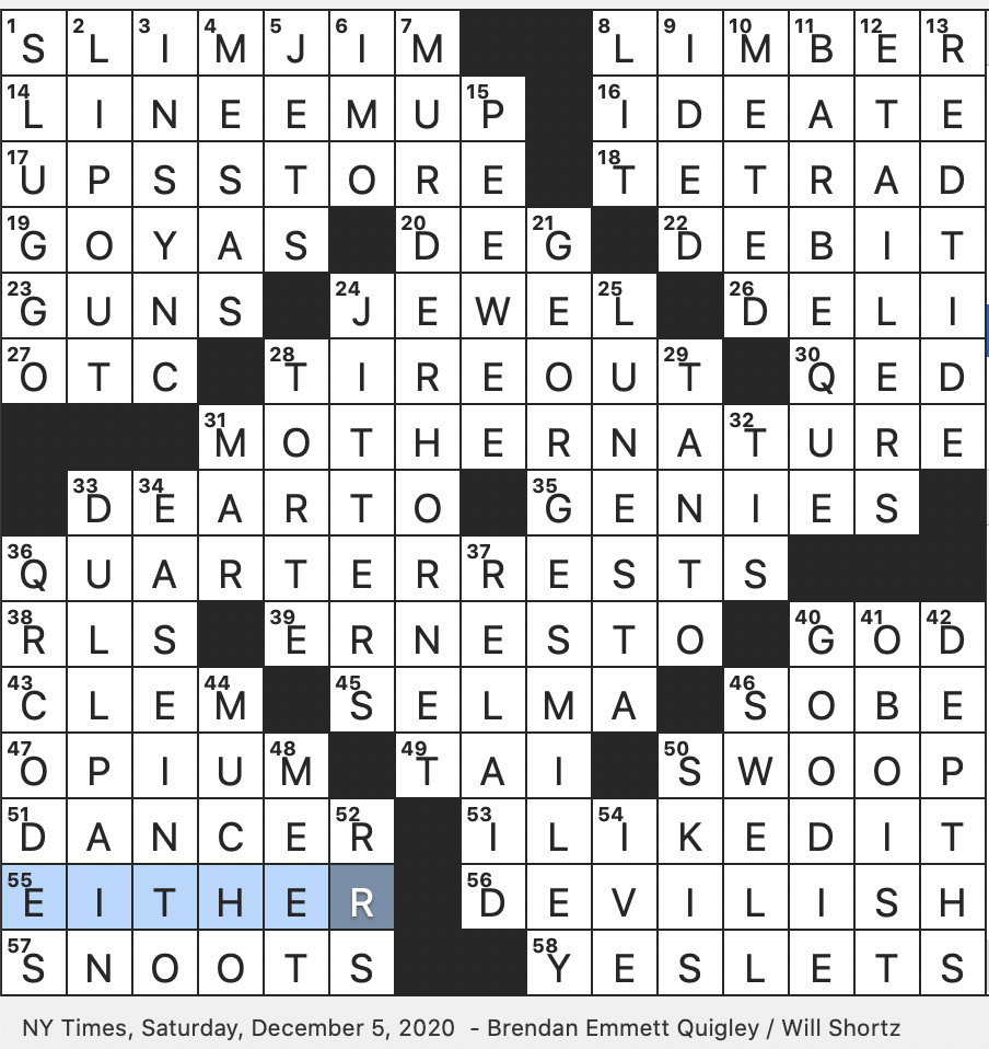 Rex Parker Does The NYT Crossword Puzzle Tenor Part In