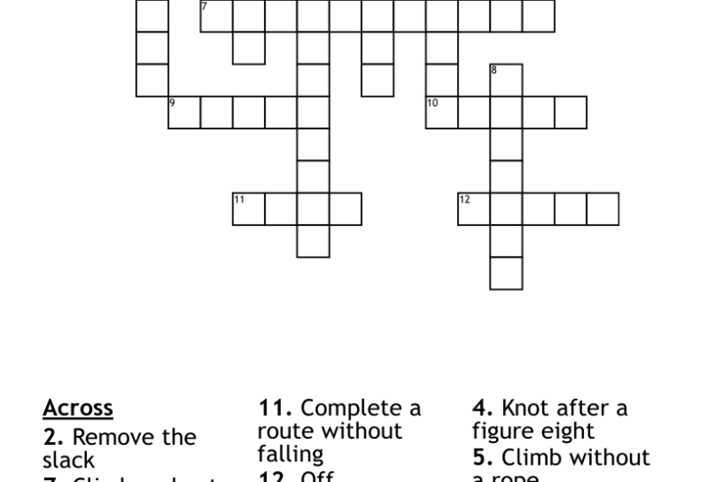 Peak Crossword Puzzle Clue