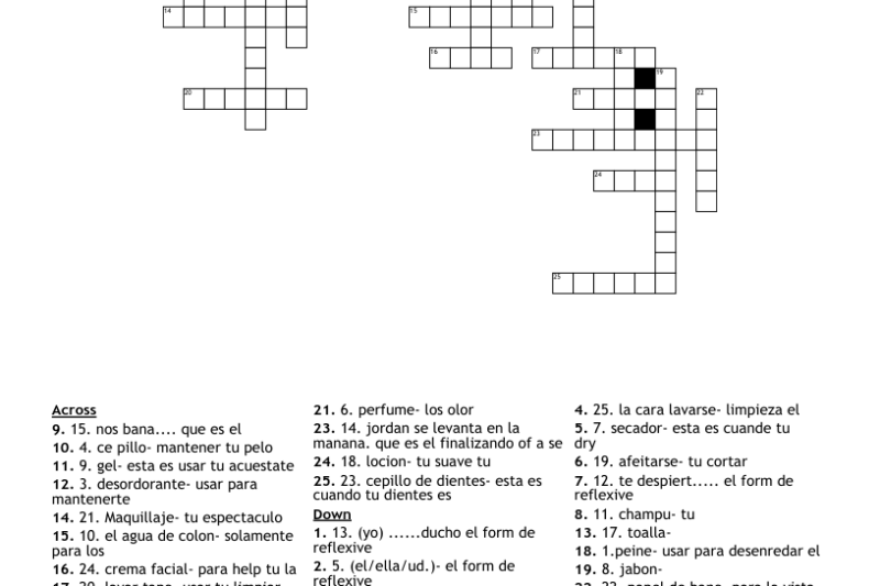 Suave Crossword Puzzle Clue