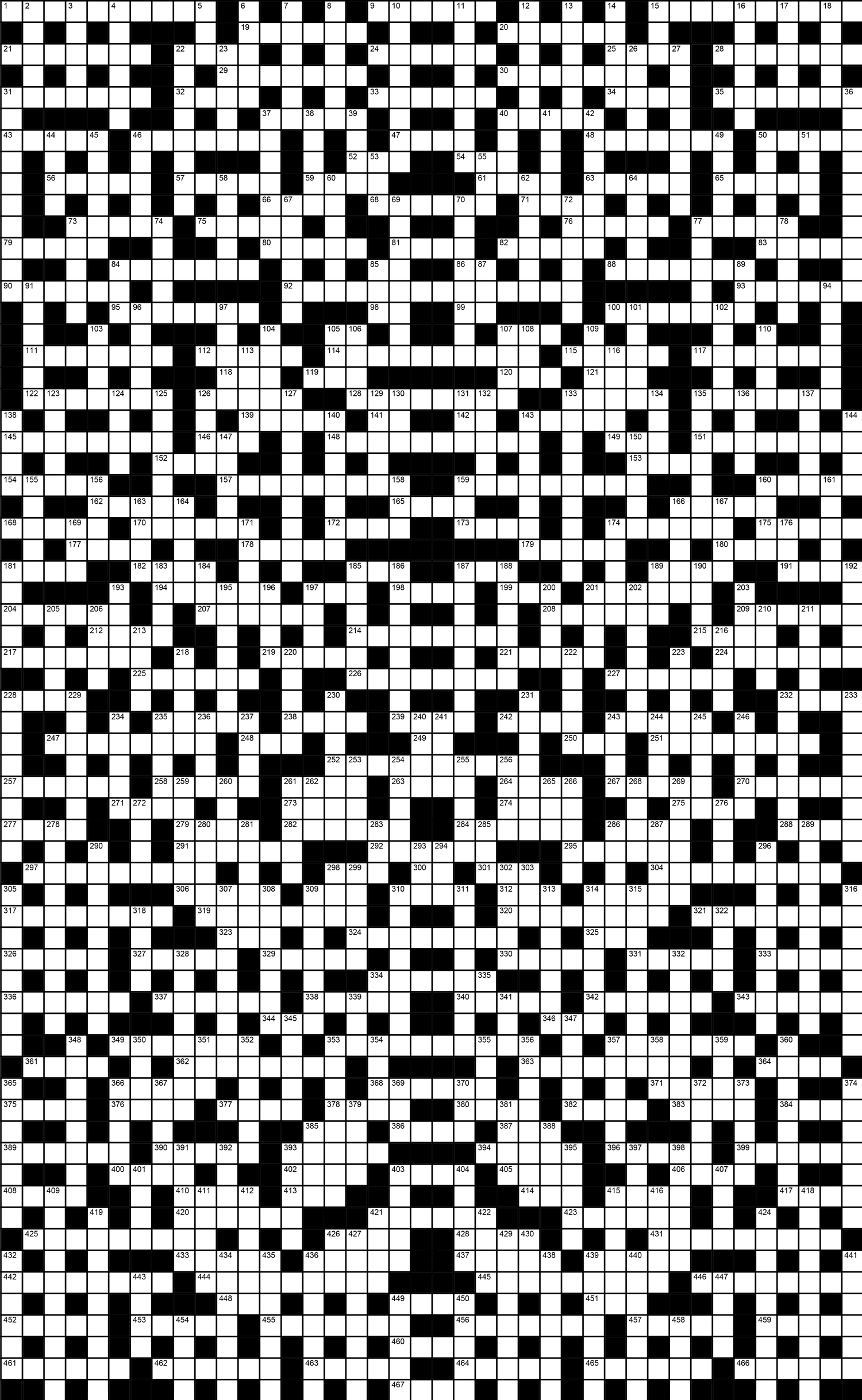 Colossus Crossword Puzzles