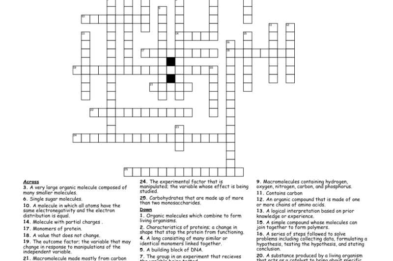 Easy Medium Crossword Puzzles Printable