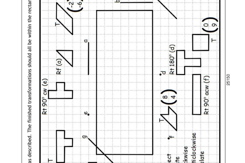 Transformation Puzzle Worksheet