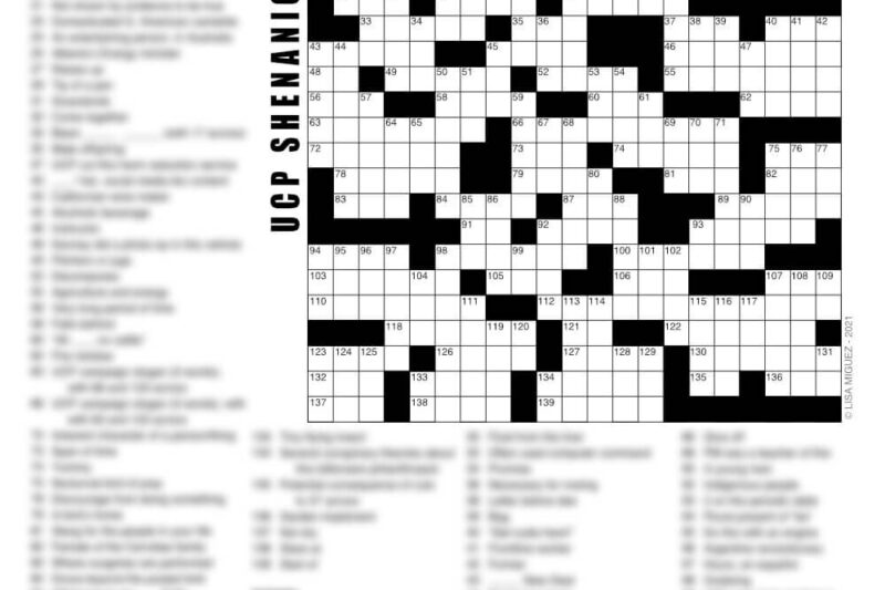 Crossword Puzzles Printable Free