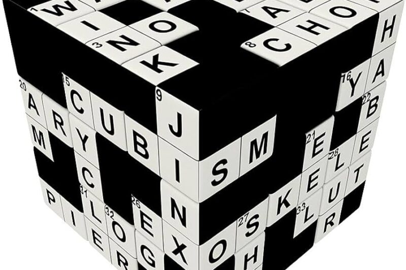 Cubed Crossword Puzzle