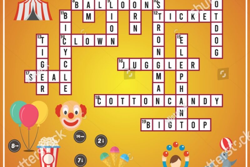 Circus Crossword Puzzle