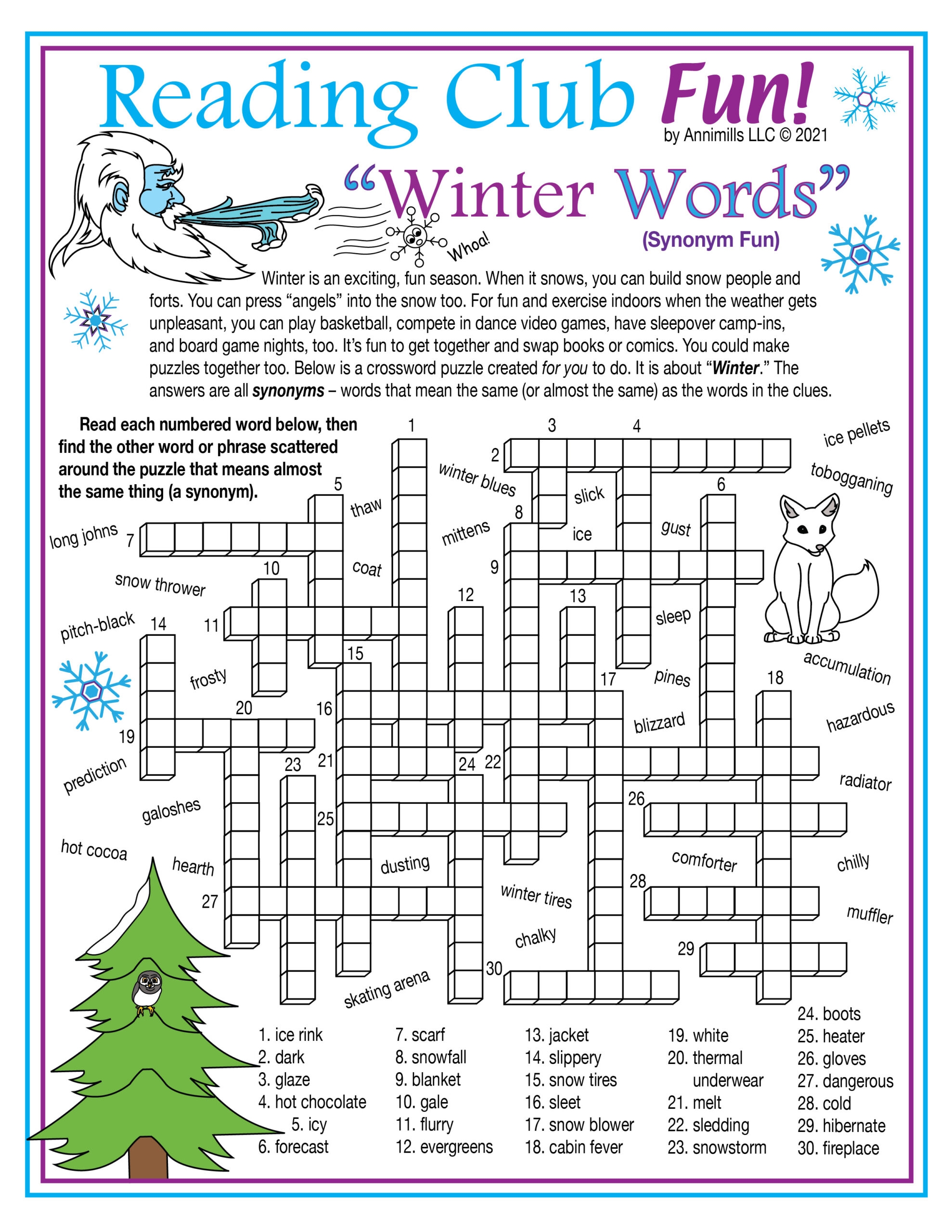 Crossword Puzzles Vocabulary Printable Crossword Puzzles Vocabulary Printable